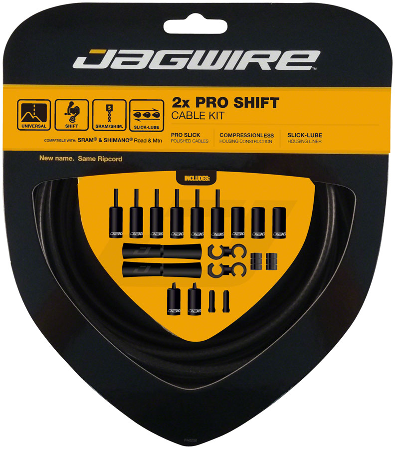 Jagwire Pro Shift Kit Road/Mountain SRAM/Shimano Stealth Black-Goodwynn'sGoodwynn's
