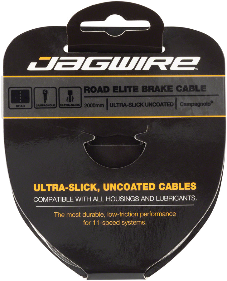 Jagwire Elite Ultra-Slick Brake Cable 1.5x2000mm Polished Slick Stainless Campagnolo-Goodwynn'sGoodwynn's
