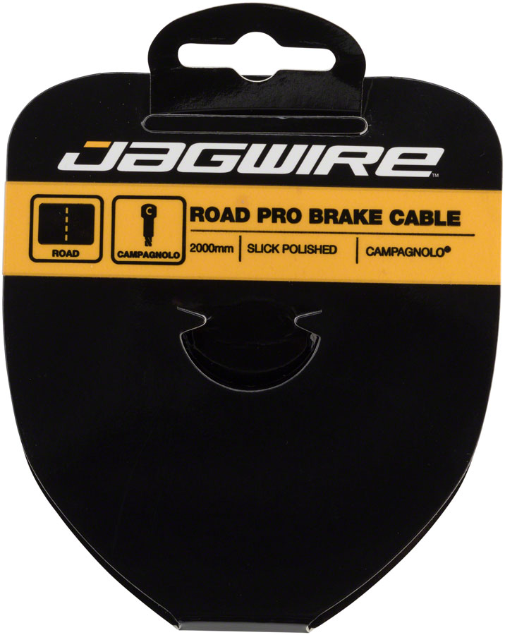 Jagwire Pro Brake Cable 1.5x2000mm Pro Polished Slick Stainless Campagnolo-Goodwynn'sGoodwynn's