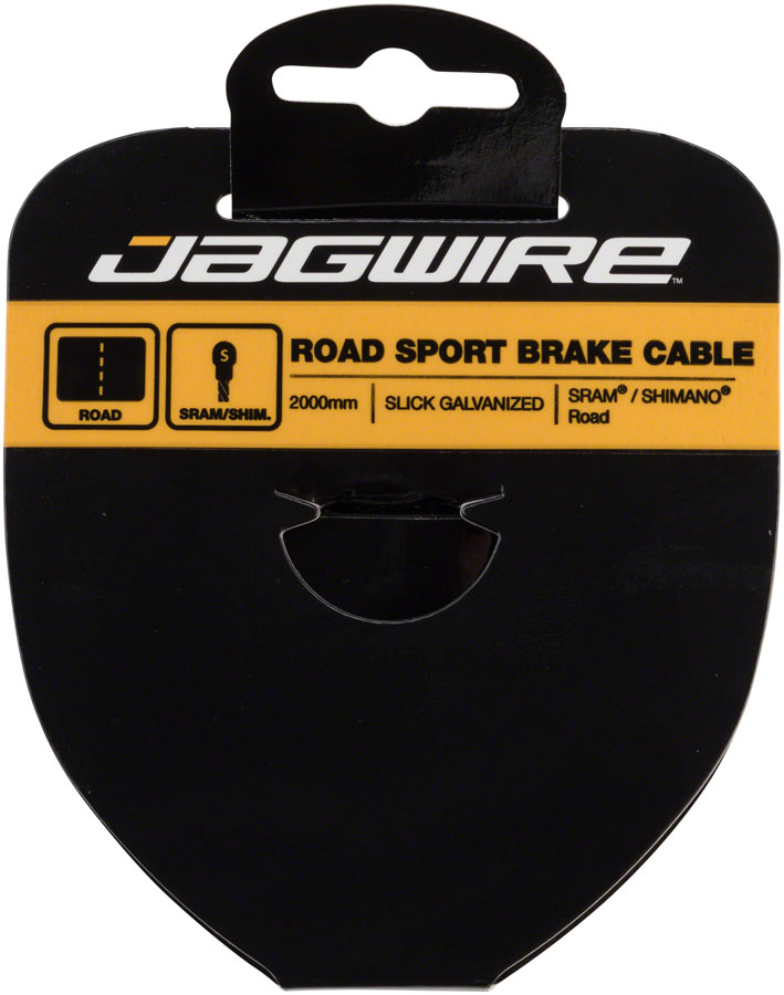 Jagwire Sport Brake Cable 1.5x2000mm Slick Galvanized SRAM/Shimano Road-Goodwynn'sGoodwynn's