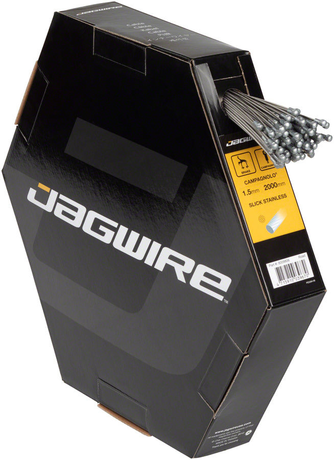 Jagwire Sport Brake Cable 1.5x2000mm Slick Stainless Campagnolo Box of 100-Goodwynn'sGoodwynn's