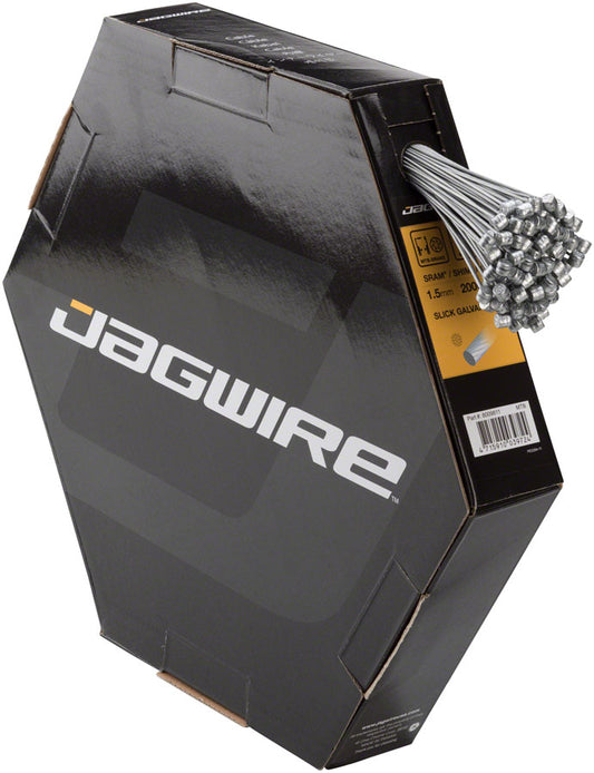 Jagwire Sport Brake Cable 1.5x2000mm Slick Galvanized SRAM/Shimano MTB Box of 100-Goodwynn's