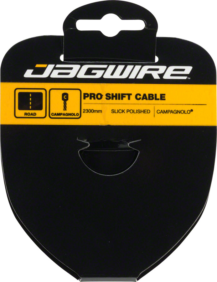 Jagwire Pro Shift Cable - 1.1 x 2300mm Polished Slick Stainless Steel For Campagnolo-Goodwynn'sGoodwynn's