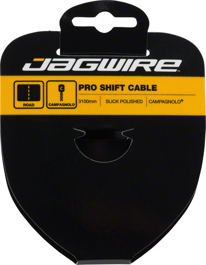 Jagwire Pro Shift Cable - 1.1 x 3100mm Polished Slick Stainless Steel For Campagnolo-Goodwynn'sGoodwynn's