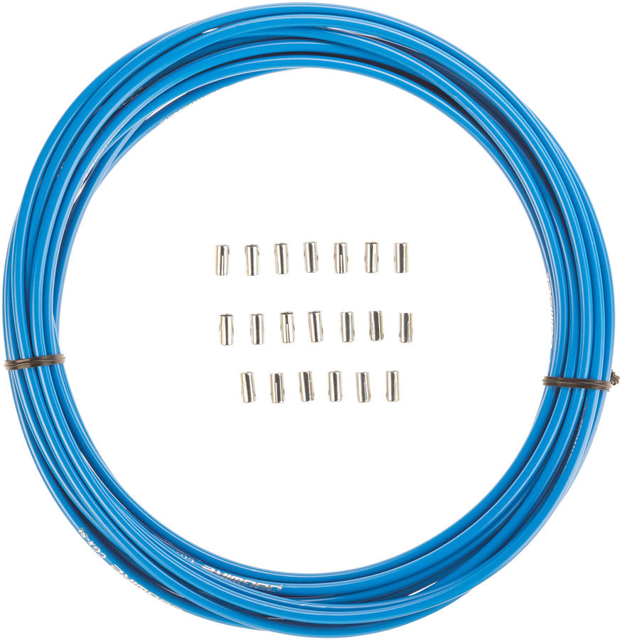 Jagwire 5mm Sport Brake Housing with Slick-Lube Liner 10M Roll Blue-Goodwynn'sGoodwynn's