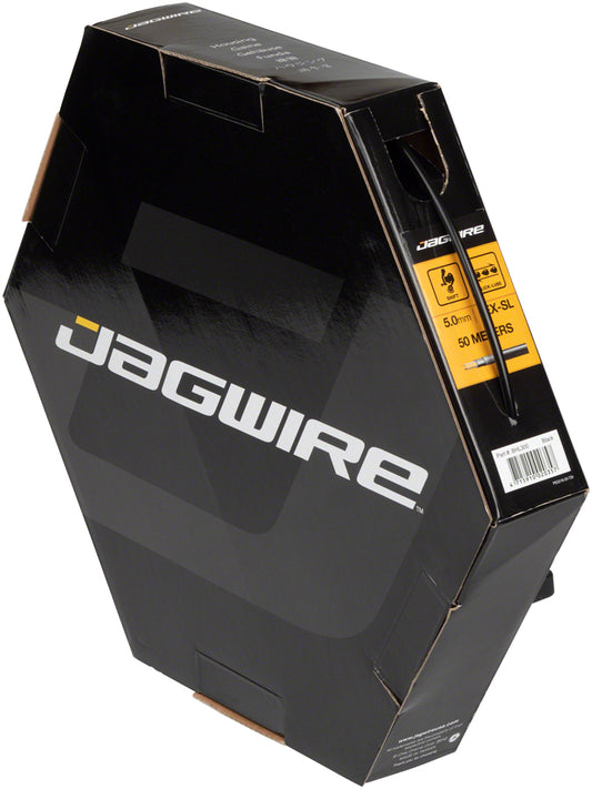 Jagwire 5mm Sport Derailleur Housing Slick-Lube Liner 50M File Box BLK-Goodwynn's
