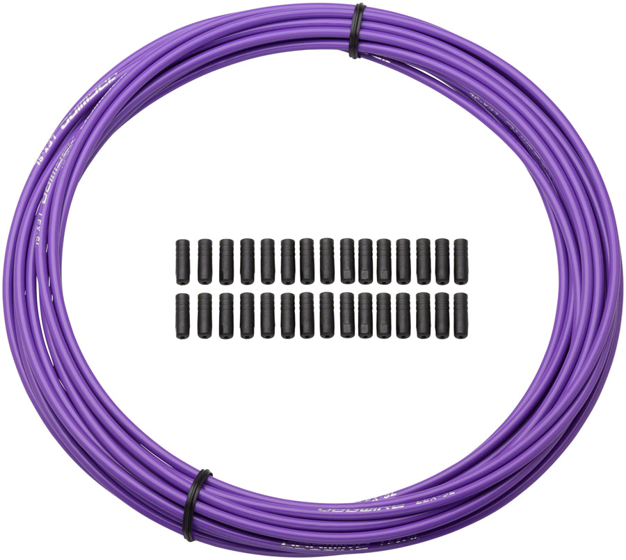 Jagwire 4mm Sport Derailleur Housing with Slick-Lube Liner 10M Roll Purple-Goodwynn'sGoodwynn's