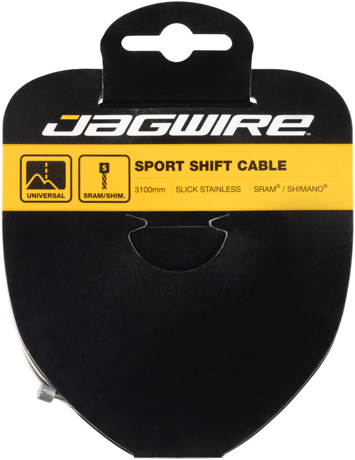 Jagwire Sport Shift Cable - 1.1 x 3100mm Slick Stainless Steel For SRAM/Shimano Tandem-Goodwynn'sGoodwynn's