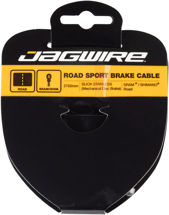 Jagwire Sport Brake Cable Slick Stainless 1.5x2750mm SRAM/Shimano Road Tandem-Goodwynn'sGoodwynn's