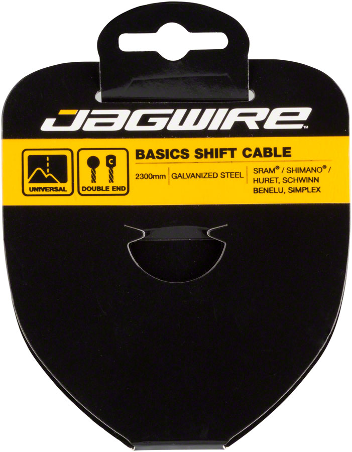 Jagwire Basics Shift Cable - 1.2 x 2300mm Galvanized Steel For Shimano/SRAM Huret Suntour X-Press-Goodwynn'sGoodwynn's