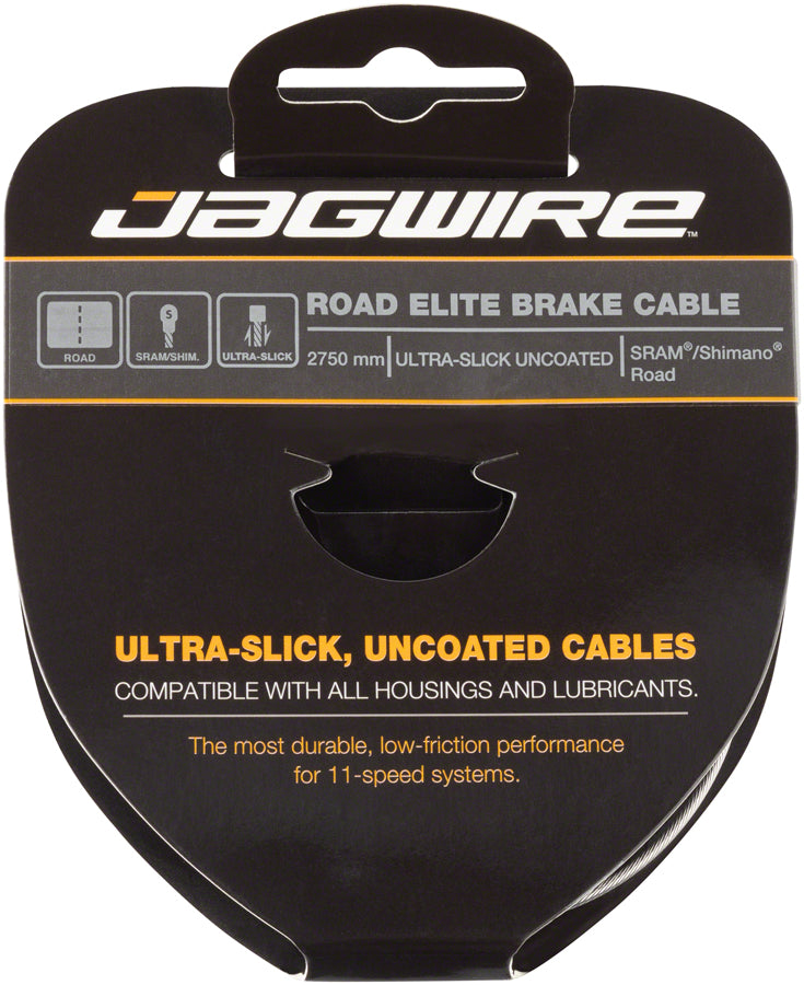 Jagwire Elite Ultra-Slick Stainless Brake Cable 1.5x2750mm SRAM/Shimano Road-Goodwynn'sGoodwynn's