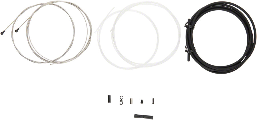 Jagwire Road Elite Sealed Brake Cable Kit - SRAM/Shimano Ultra-Slick Uncoated Cables BLK-Goodwynn'sGoodwynn's