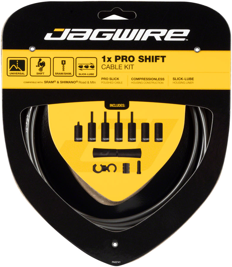 Jagwire 1x Pro Shift Kit Road/Mountain SRAM/Shimano Ice Gray-Goodwynn'sGoodwynn's