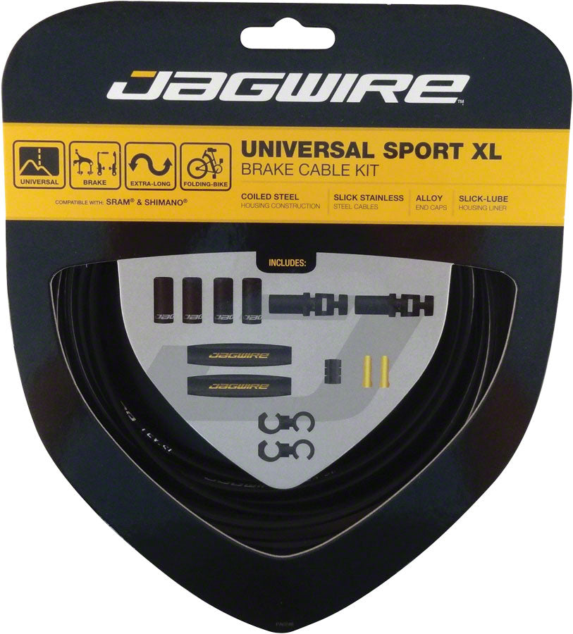 Jagwire Universal Sport Brake XL Kit Black-Goodwynn'sGoodwynn's