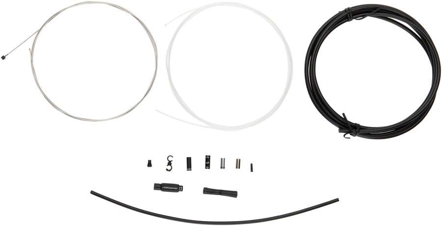 Jagwire 1x Elite Sealed Shift Cable Kit - SRAM/Shimano Polished Ultra-Slick Cables BLK-Goodwynn'sGoodwynn's