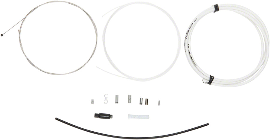 Jagwire 1x Elite Sealed Shift Cable Kit - SRAM/Shimano Polished Ultra-Slick Cables White-Goodwynn'sGoodwynn's