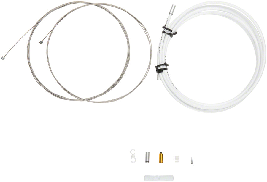 Jagwire 2x Sport Shift Cable Kit SRAM/Shimano White-Goodwynn'sGoodwynn's
