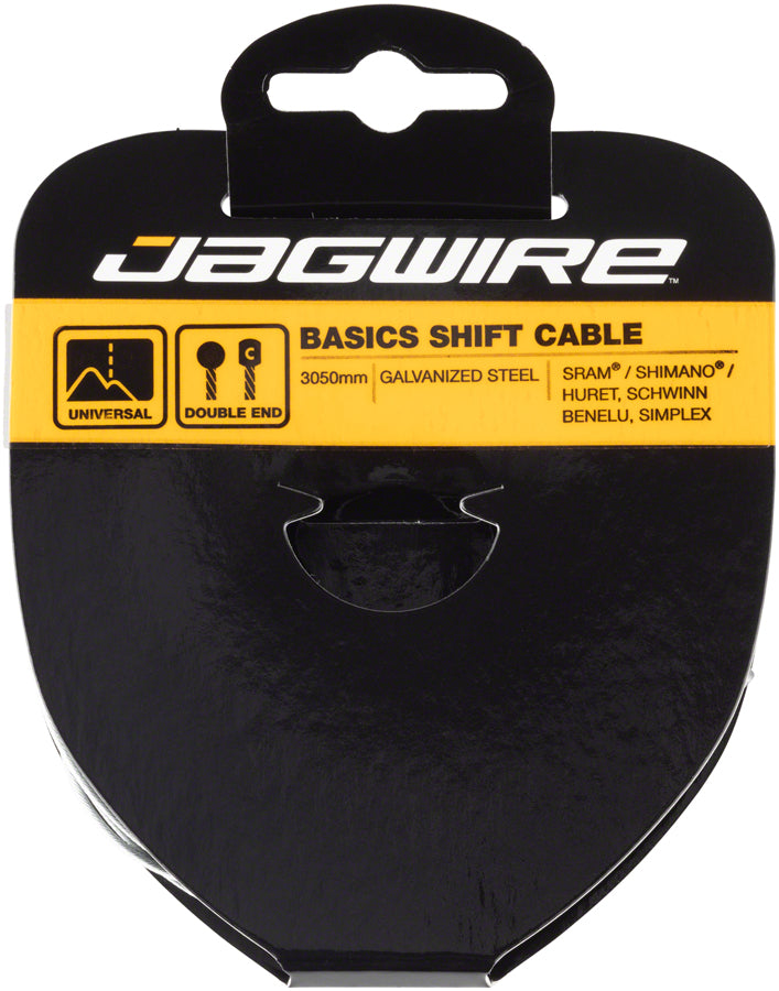 Jagwire Basics Shift Cable - 1.2 x 3050mm Galvanized Steel For Shimano/SRAM Huret Suntour X-Press-Goodwynn'sGoodwynn's