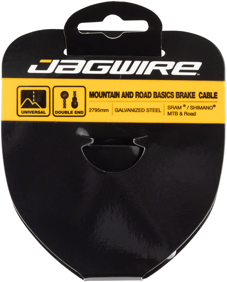 Jagwire Basics Galvanized Tandem Brake Cable 1.6x2795mm SRAM/Shimano Mountain/Road-Goodwynn'sGoodwynn's