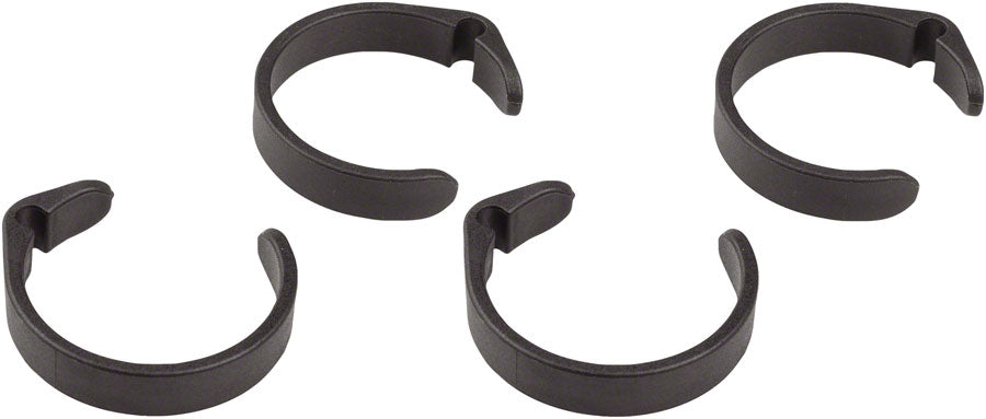 Jagwire Clip Ring for E-Bike Control Wires - 28.0-31.8mm Black Pack/4-Goodwynn'sGoodwynn's