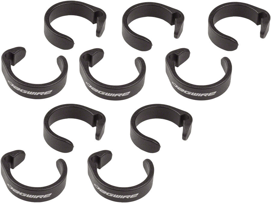 Jagwire Clip Ring for E-Bike Control Wires - 19.0-22.2mm Black Bag/10-Goodwynn'sGoodwynn's