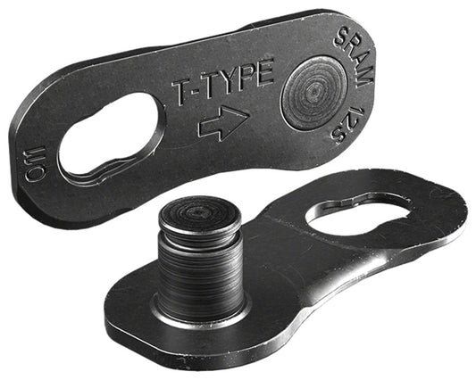 SRAM Eagle T-Type PowerLock Flattop Connector Link - 12-Speed For Eagle T-Type Flattop Chain Only PVD Coated BLK 50 Pack-Goodwynn's