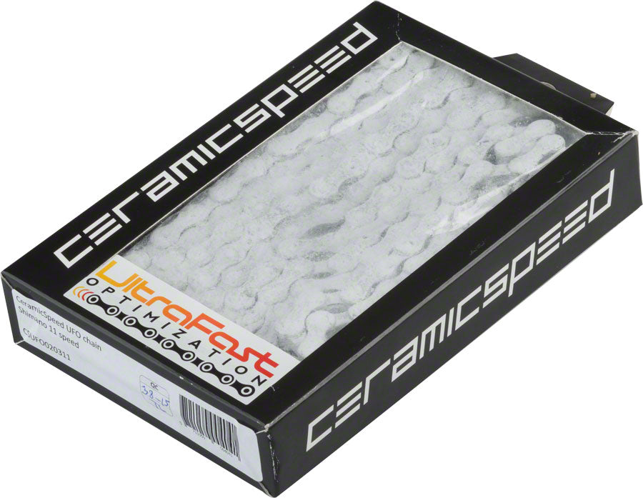 CeramicSpeed UFO Chain - KMC 11-Speed 116 Links Silver-Goodwynn'sGoodwynn's