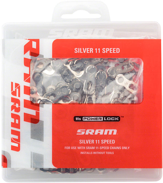 SRAM PowerLock for 11-speed Silver Bulk 50 Pack-Goodwynn's