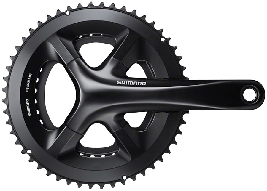 Shimano 105 FC-RS510 Crankset - 172.5mm 11-Speed 50/34t 110 Asymmetric BCD Hollowtech II Spindle Interface BLK-Goodwynn'sGoodwynn's