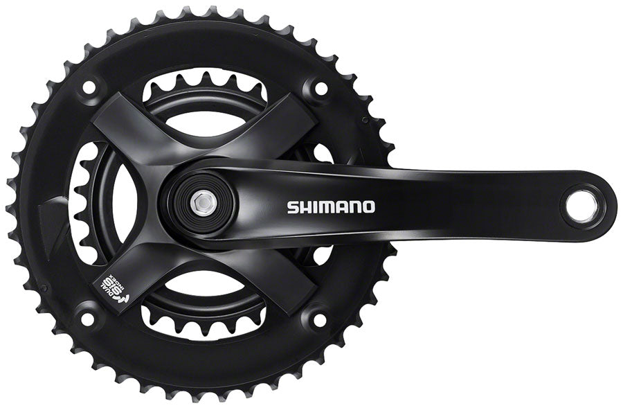 Shimano FC-TY-501-2 Crankset - 175mm 7/8-Speed 46-30t Riveted Square Taper JIS Spindle Interface BLK-Goodwynn'sGoodwynn's