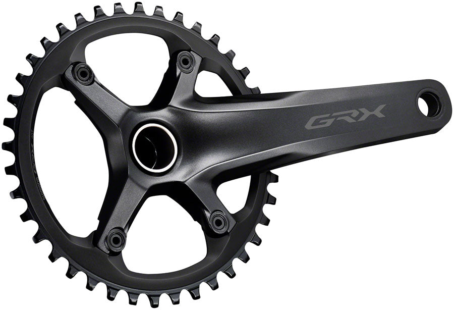Shimano GRX FC-RX600-1 Crankset - 165mm 11-Speed 40t 110 BCD Hollowtech II Spindle Interface BLK-Goodwynn&#39;sGoodwynn&#39;s