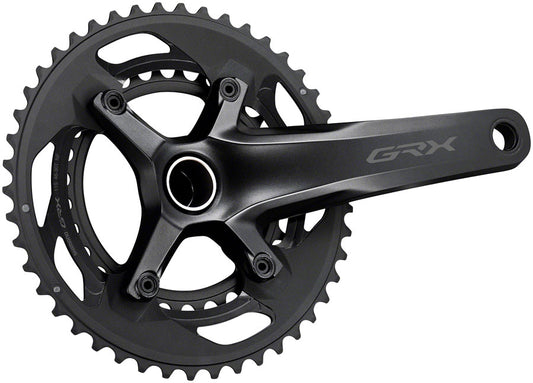 Shimano GRX FC-RX600-10 Crankset - 170mm 10-Speed 46/30t 110/80 BCD Hollowtech II Spindle Interface BLK-Goodwynn's