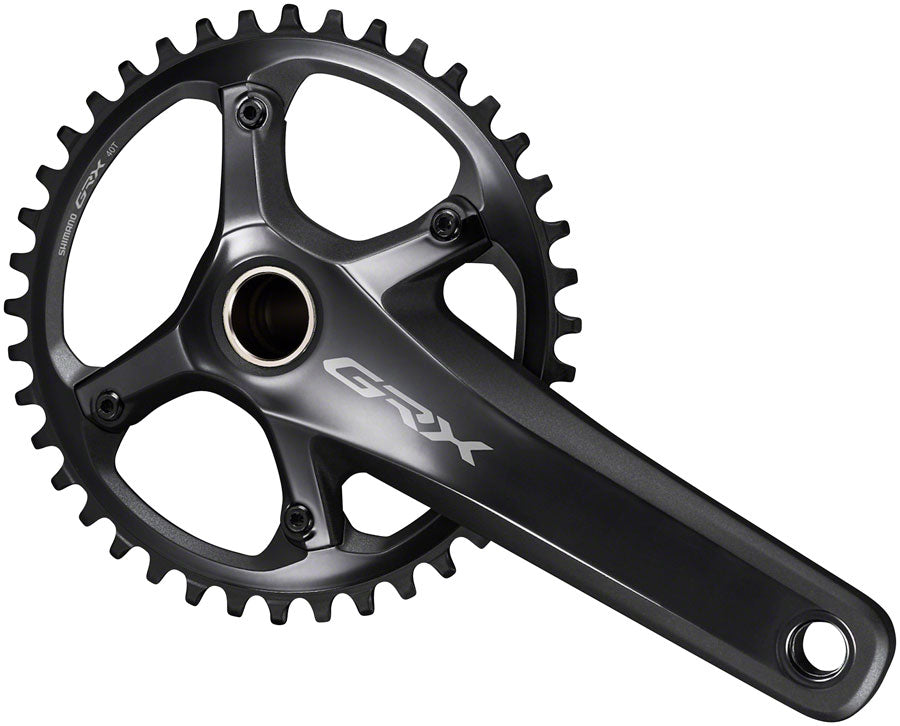 Shimano GRX FC-RX810-1 Crankset - 170mm 11-Speed 40t 110 BCD Hollowtech II Spindle Interface BLK-Goodwynn'sGoodwynn's