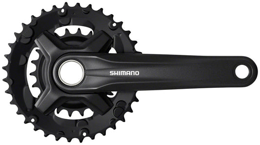 Shimano FC-MT210-2 Crankset - 170mm 9-Speed 36/22t Riveted 48.8mm Chainline BLK-Goodwynn's