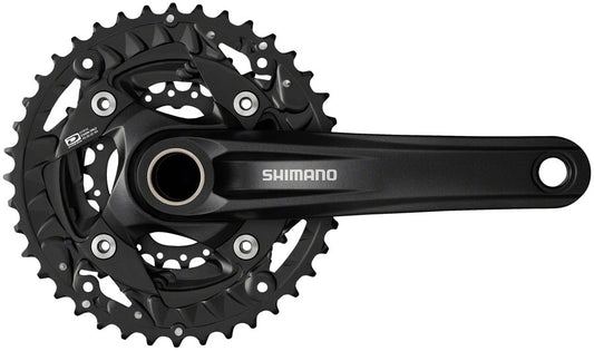 Shimano FC-MT500-3 Crankset - 170mm 10-Speed 40/30/22t 96/64 BCD Black-Goodwynn's