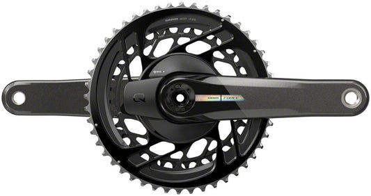 SRAM Force AXS Power Meter Crankset - 165mm 2x 12-Speed 46/33t Direct Mount DUB Spindle Interface Iridescent Gray D2-Goodwynn's