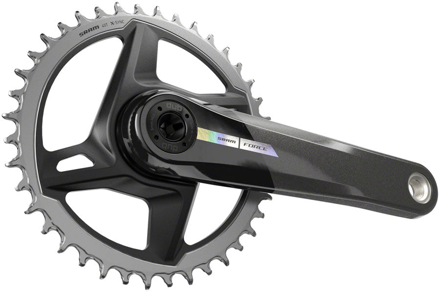 SRAM Force 1 Wide Crankset - 175mm 12-Speed 40t Direct Mount DUB Spindle Interface Iridescent Gray D2-Goodwynn'sGoodwynn's