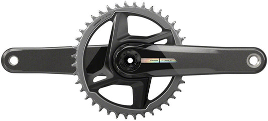 SRAM Force 1 Wide Crankset - 165mm 12-Speed 40t Direct Mount DUB Spindle Interface Iridescent Gray D2-Goodwynn's