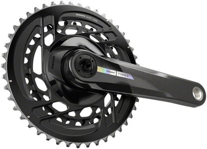 SRAM Force Crankset - 170mm 2x 12-Speed 46/33t Direct Mount DUB Spindle Interface Iridescent Gray D2