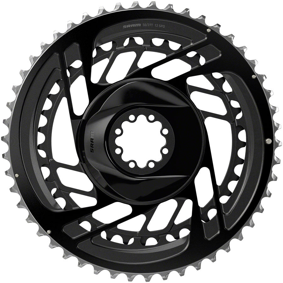 SRAM Force 2x Chainring Kit - 50/37t 2x12-Speed 8-Bolt Direct Mount Black D2-Goodwynn'sGoodwynn's