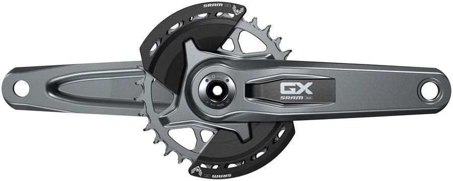 SRAM GX Eagle T-Type Wide Crankset - 165mm 12-Speed 32t Chainring Direct Mount 2-Guards DUB Spindle Interface Dark Polar-Goodwynn'sGoodwynn's