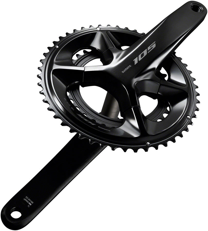 Shimano 105 FC-R7100 Crankset - 170mm 12-Speed 52/36t 110 Asymmetric BCD Hollowtech II Spindle Interface BLK-Goodwynn'sGoodwynn's