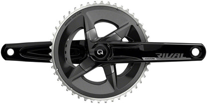SRAM Rival AXS Crankset Quarq Power Meter - 172.5mm 12-Speed 48/35t Yaw 107 BCD DUB Spindle Interface BLK D1