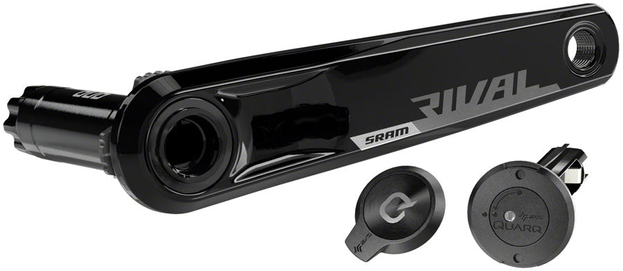 SRAM Rival AXS Wide Power Meter Left Crank Arm Spindle Upgrade Kit - 175mm 8-Bolt Direct Mount DUB Spindle Interface BLK D1-Goodwynn'sGoodwynn's