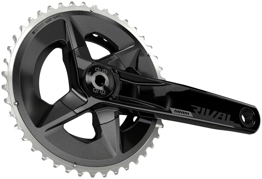 SRAM Rival AXS Wide Crankset - 172.5mm 12-Speed 43/30t 94 BCD DUB Spindle Interface BLK D1-Goodwynn'sGoodwynn's