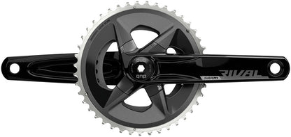 SRAM Rival AXS Wide Crankset - 172.5mm 12-Speed 43/30t 94 BCD DUB Spindle Interface BLK D1