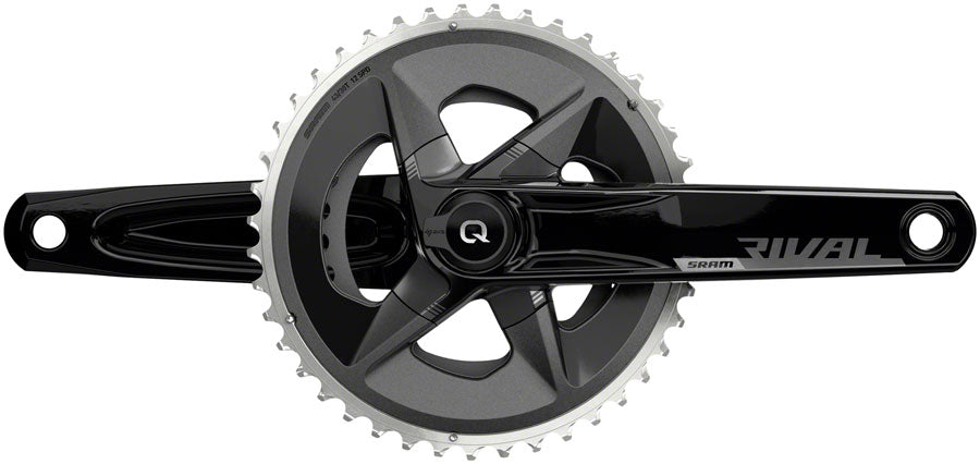 SRAM Rival AXS Wide Power Meter Crankset - 165mm 12-Speed 43/30t Yaw 94 BCD DUB Spindle Interface BLK D1-Goodwynn'sGoodwynn's