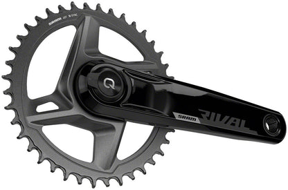 SRAM Rival 1 AXS Wide Power Meter Crankset - 165mm 12-Speed 46t 8-Bolt Direct Mount DUB Spindle Interface BLK D1