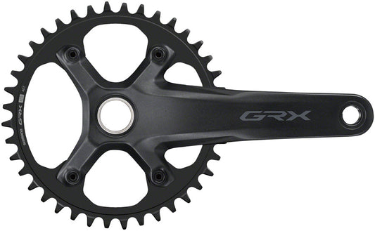 Shimano GRX FC-RX610-1 Crankset - 172.5mm 12-Speed 40t 110 BCD Hollowtech II Spindle Interface BLK-Goodwynn's