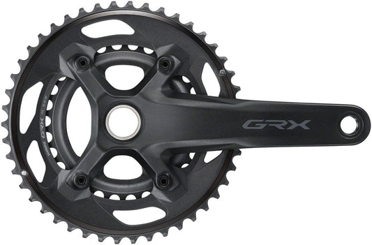 Shimano GRX FC-RX610-2 Crankset - 170mm 12-Speed 46/30t 110/80 BCD Hollowtech II Spindle Interface BLK-Goodwynn's